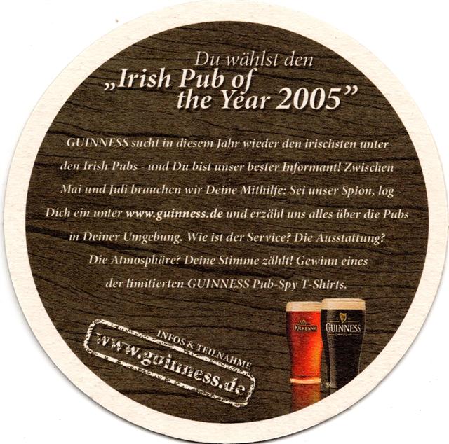 dublin l-irl guinness guin kilk rund 4a (215-irish pub 2005) 
